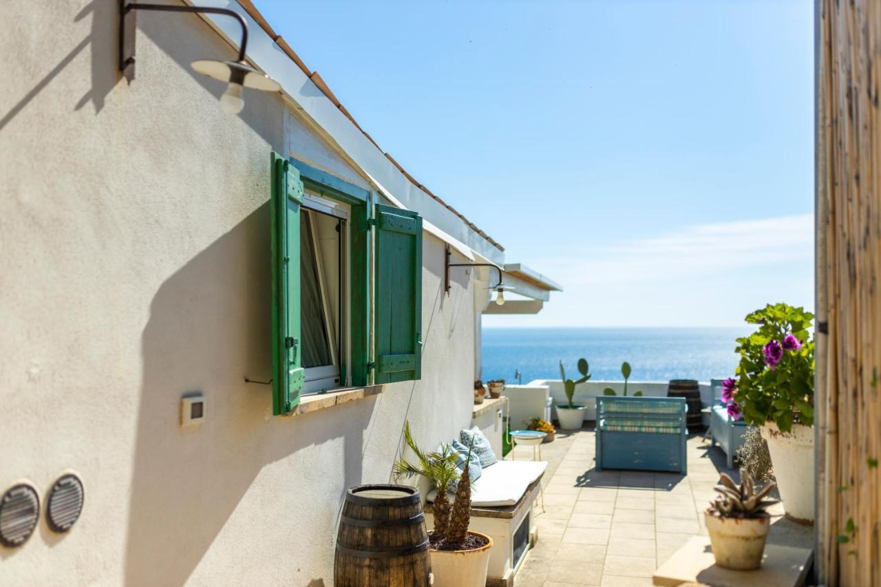 Casa Vacanze De Vita - Amazing View On The Coast Marina Serra Exterior photo